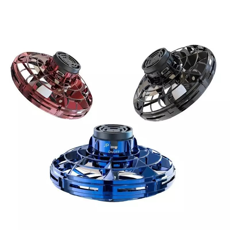 ספינר מעופף עם אורות וכבל טעינה