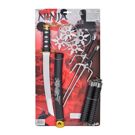 סט נשקים לתחפושת נינג'ה
