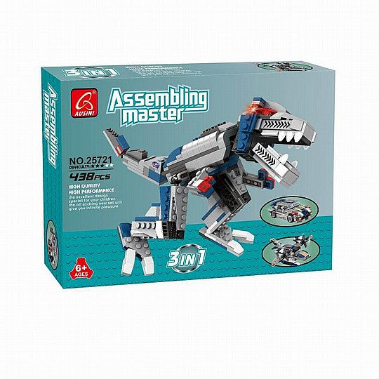 תואם לגו דינוזאור 3ב1