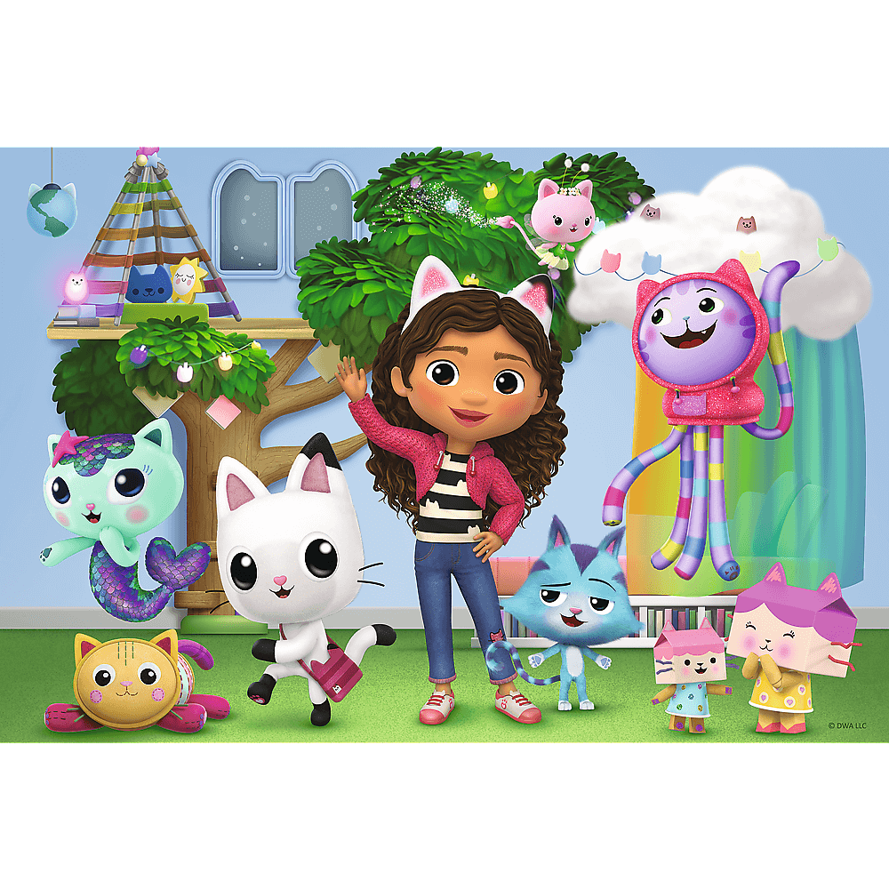 פאזל בית הבובות של גבי 100 חלקים