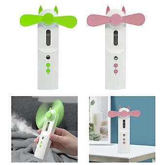 מאוורר חשמלי נטען +מכשיר אדים