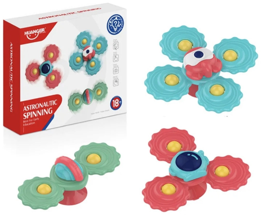 סט ספינרים עם וואקום לפעוטות