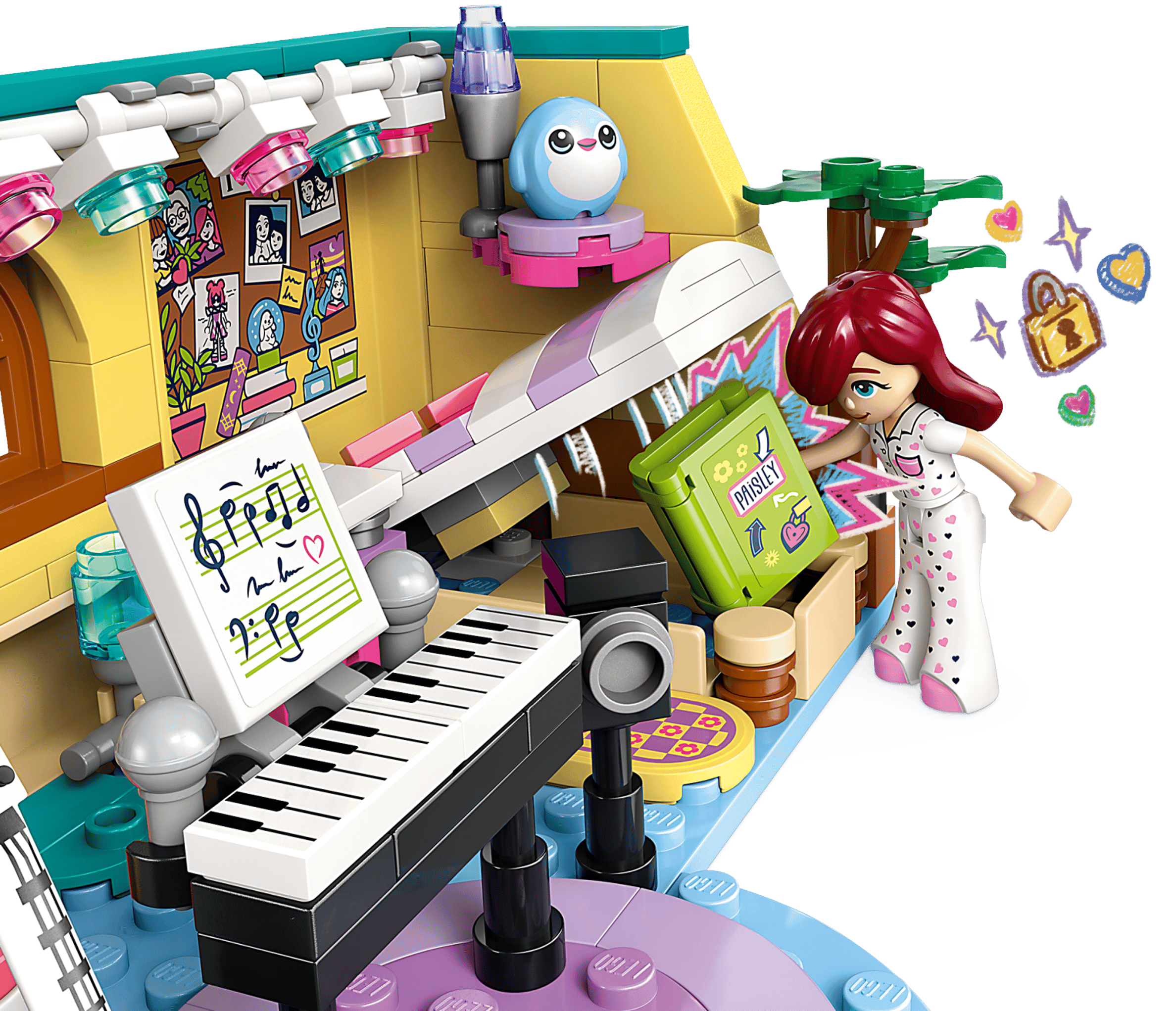 לגו 42647 פרנדס החדר של פייזלי