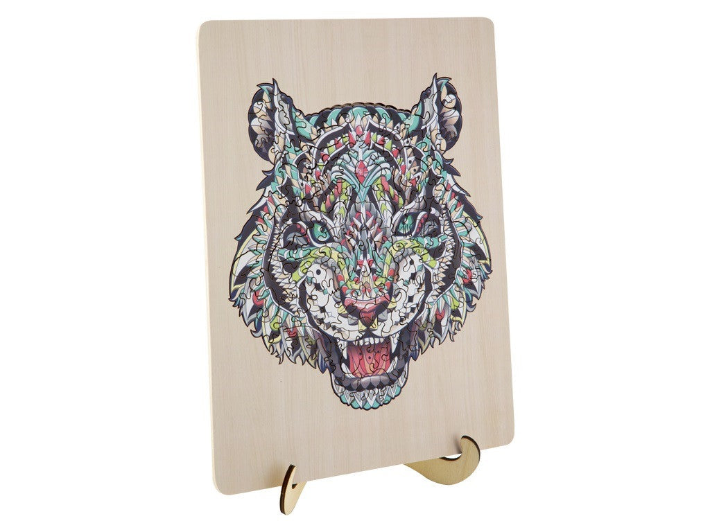 פאזל עץ עם מעמד צורות מיוחדות