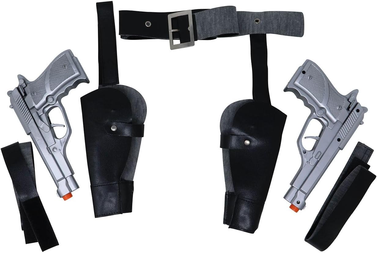 חגורה עם נרתיקי רגל לאקדחים