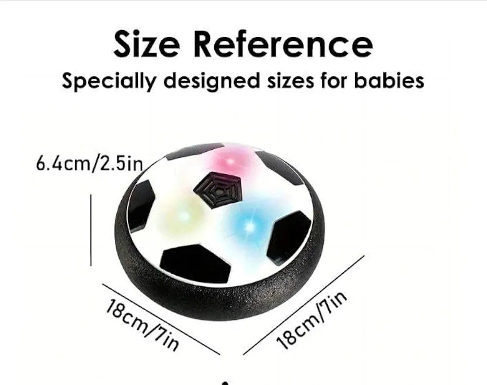 כדורגל מרחף עם אורות