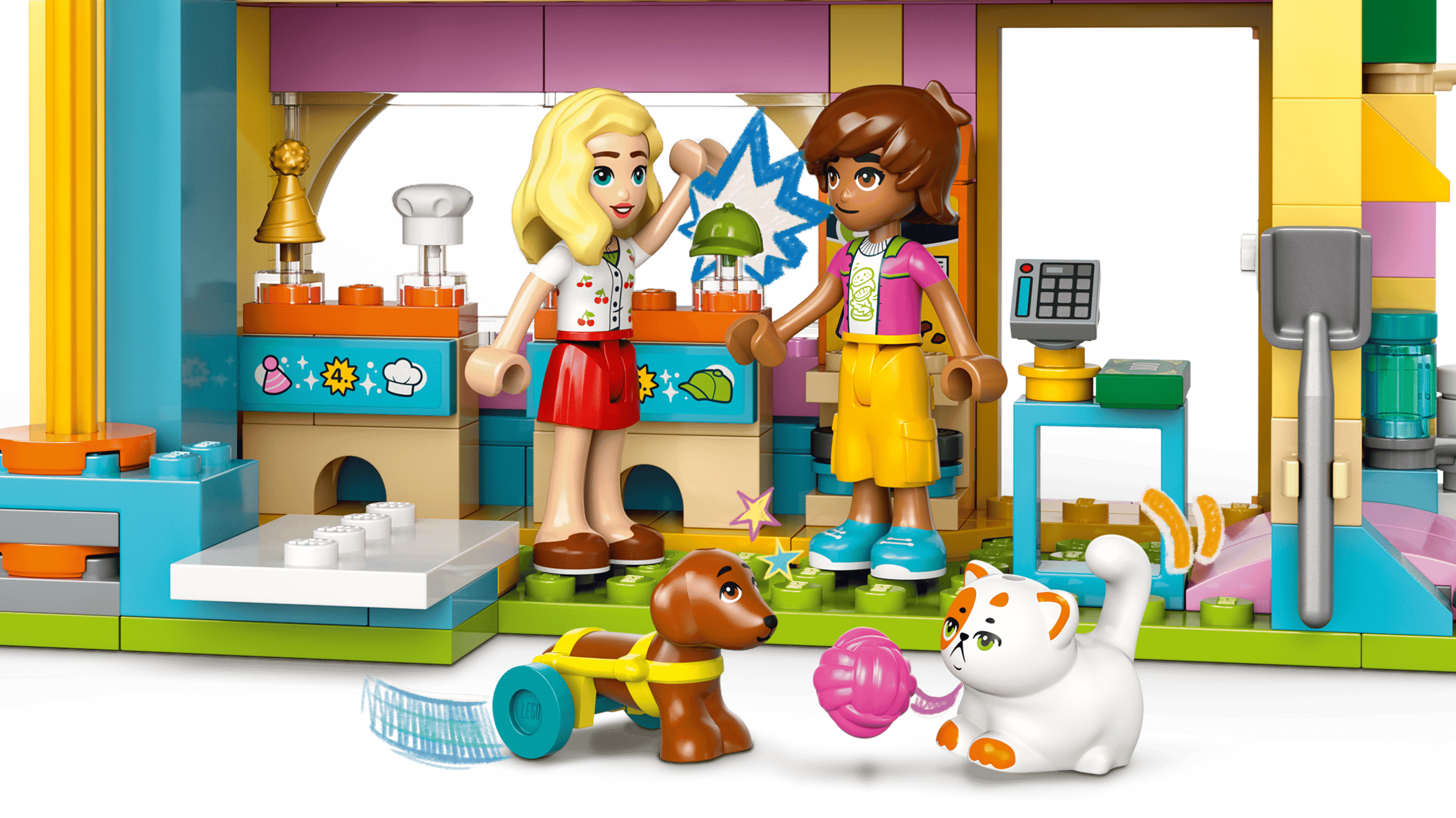 לגו 42650 פרנדס חנות אביזרים לחיות מחמד