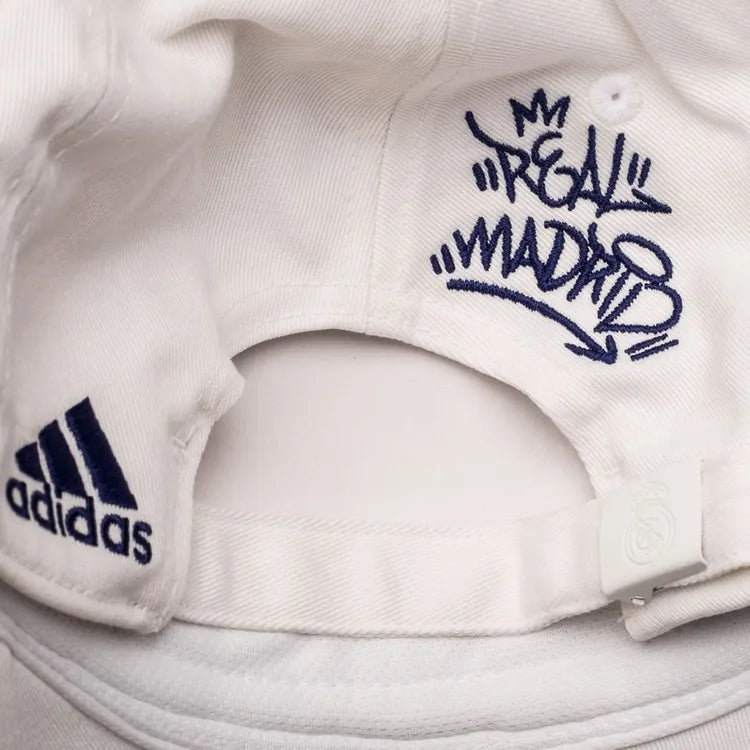כובע בייסבול של אדידס (Adidas) מדגם Real BB Cap בצבע לבן