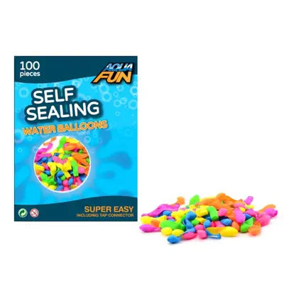 בלוני מים 100 בשקית עם פיה