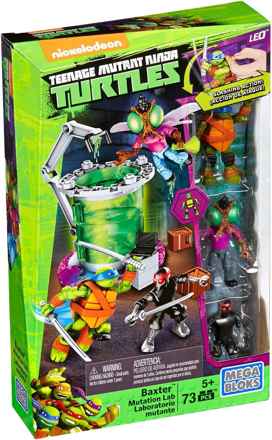 מגה בלוקס צבי הנינג'ה לאונרדו ובקסטר