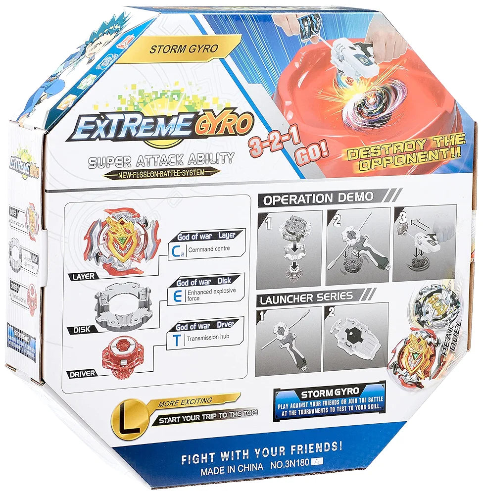 זוג בליידים עם זירה ו2 משגרים