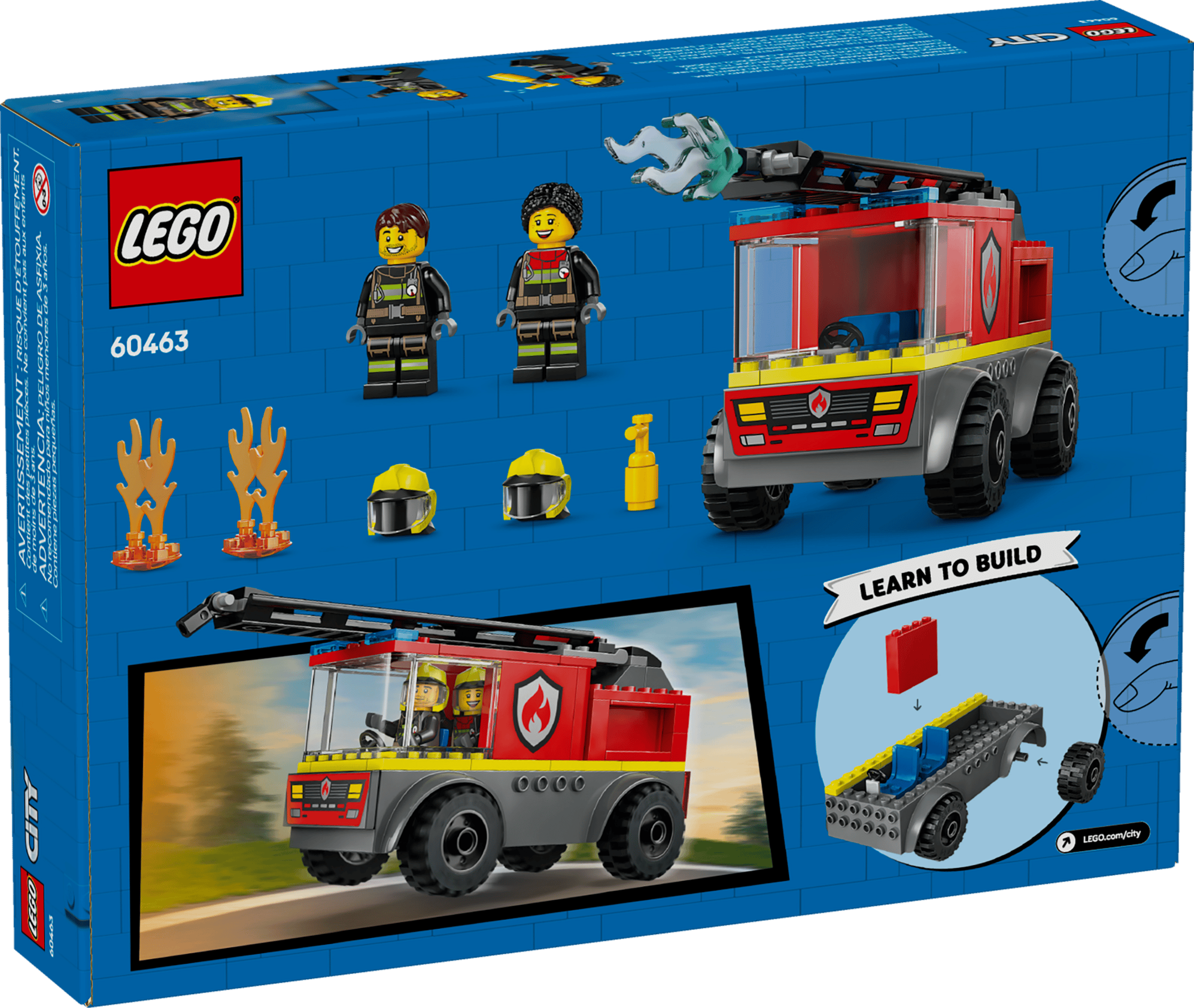 לגו סיטי 60463 כבאית עם סולם
