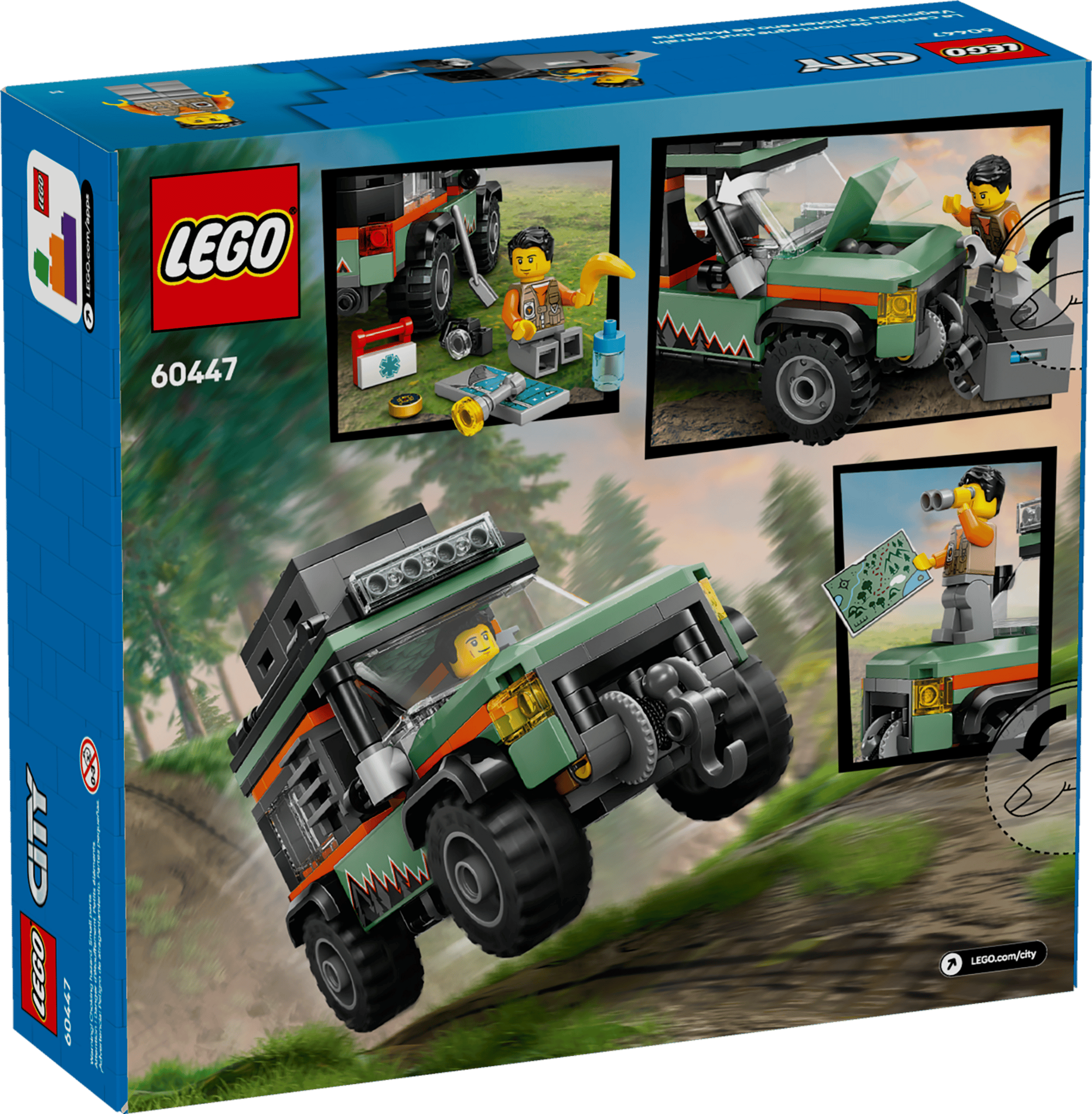 לגו סיטי 60447 רכב שטח