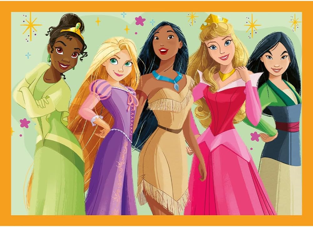 פאזל נסיכות סט 4 פאזלים