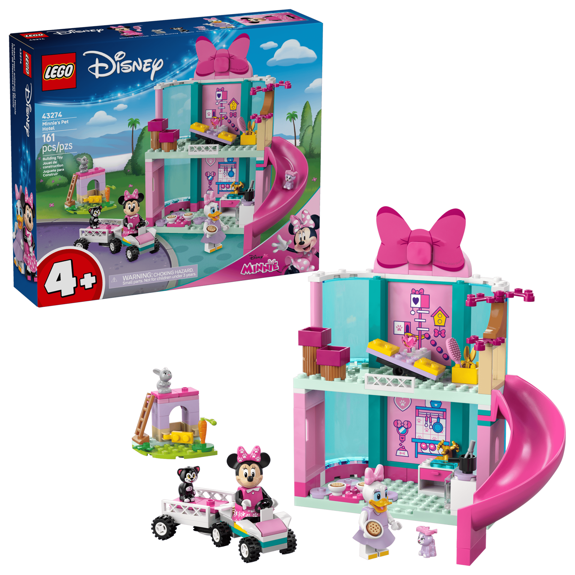 לגו 43274 דיסני מלון חיות המחמד של מיני מאוס