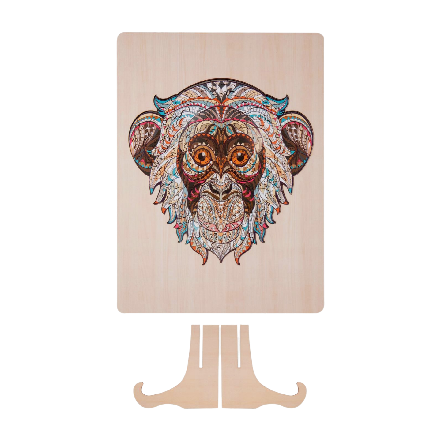 פאזל עץ עם מעמד צורות מיוחדות