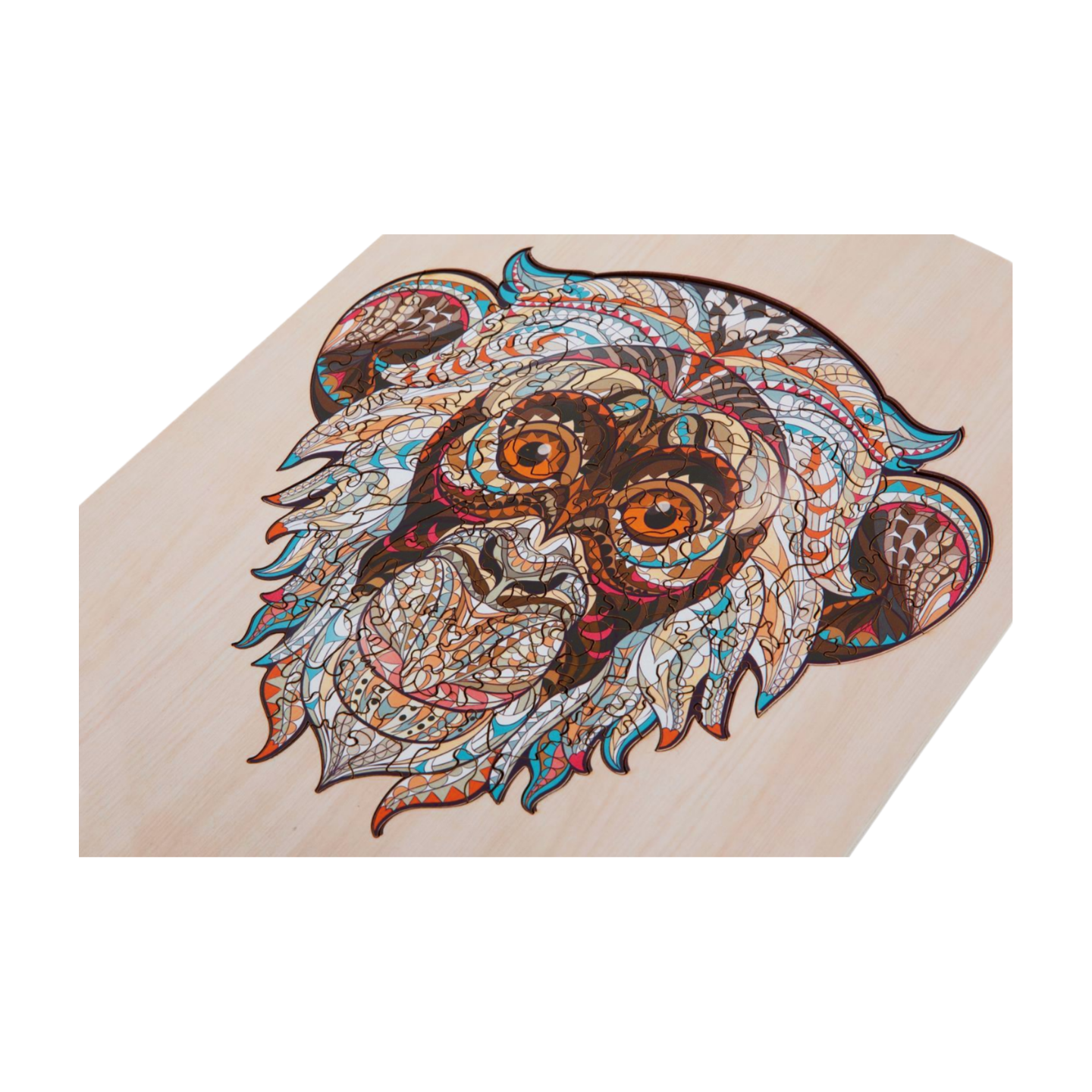 פאזל עץ עם מעמד צורות מיוחדות