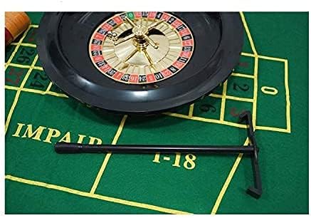 משחק רולטה פוקר ובלאק ג'ק בקופסת מתכת