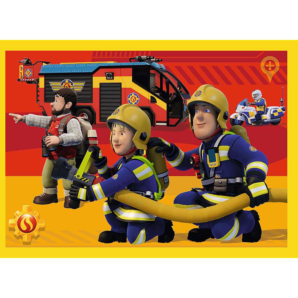 פאזל סמי הכבאי סט 4 פאזלים