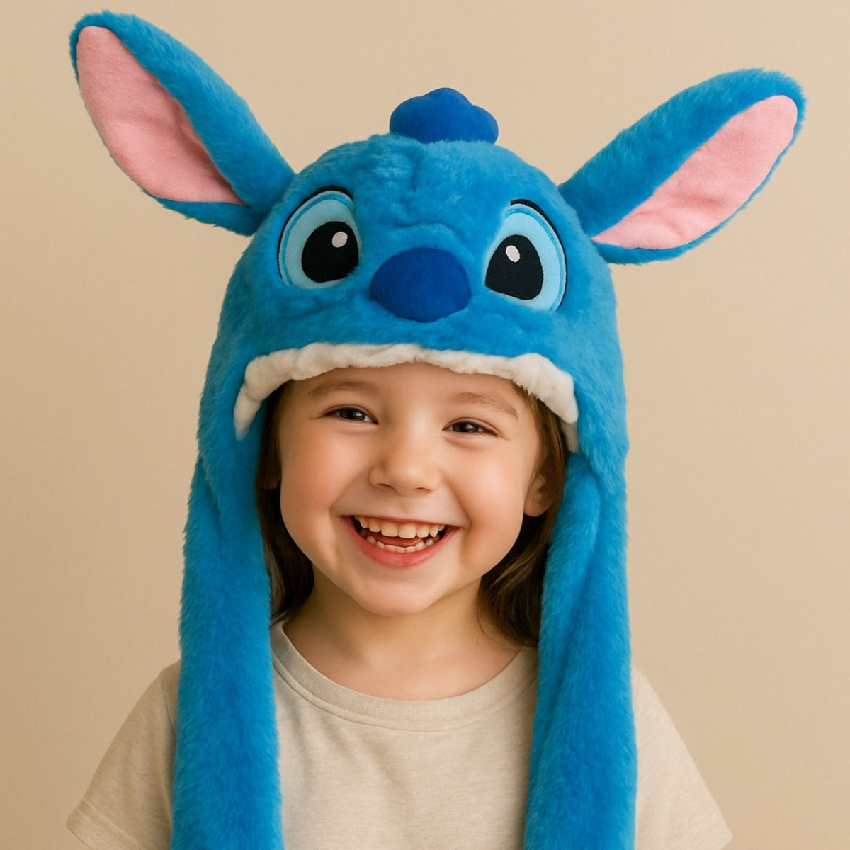 כובע סטיץ עם אוזניים קופצות