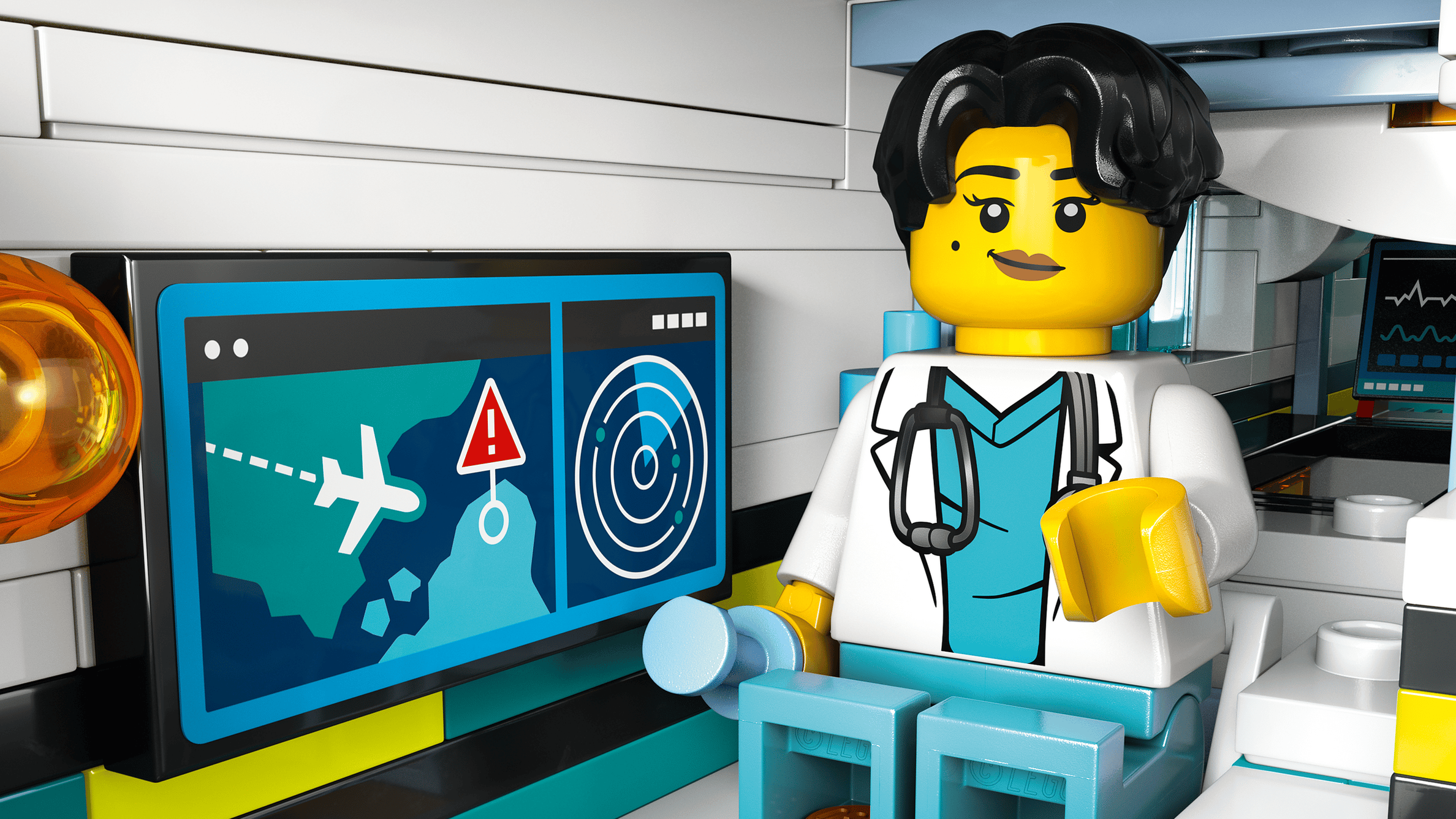 לגו סיטי 60465 מטוס אמבולנס