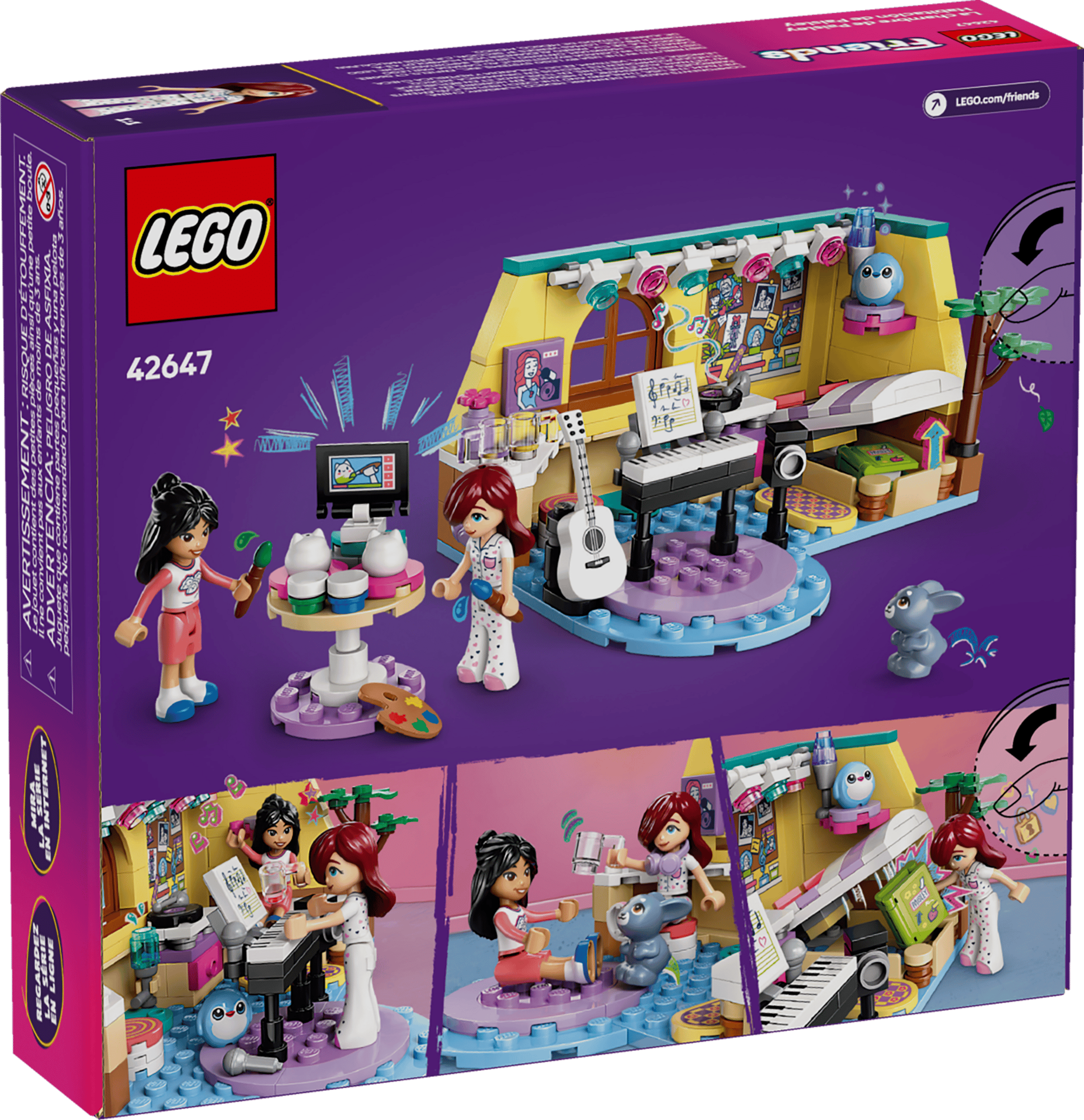 לגו 42647 פרנדס החדר של פייזלי