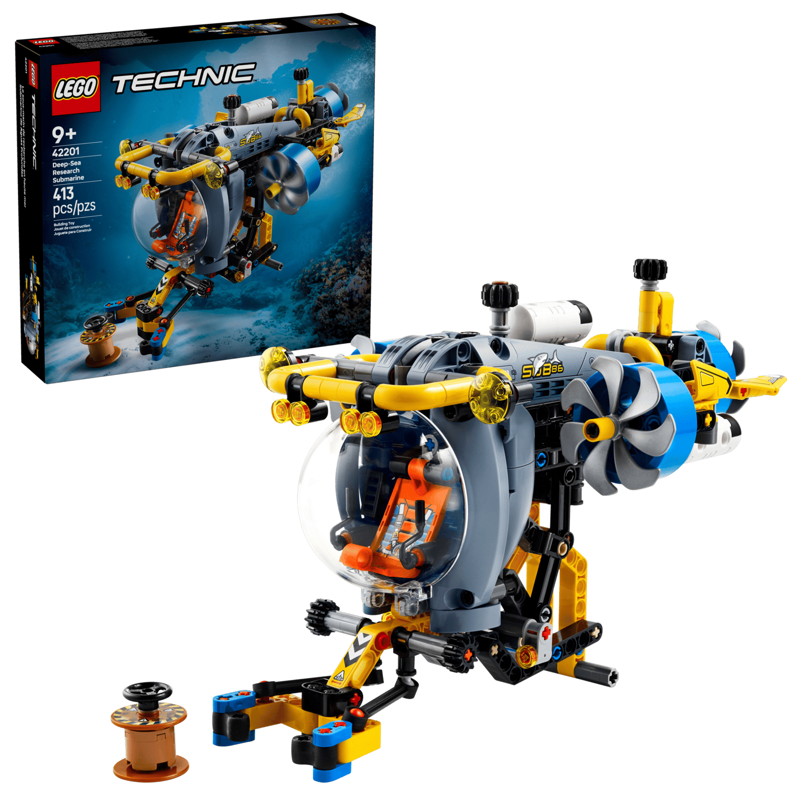 לגו 42201 טכניק צוללת מחקר