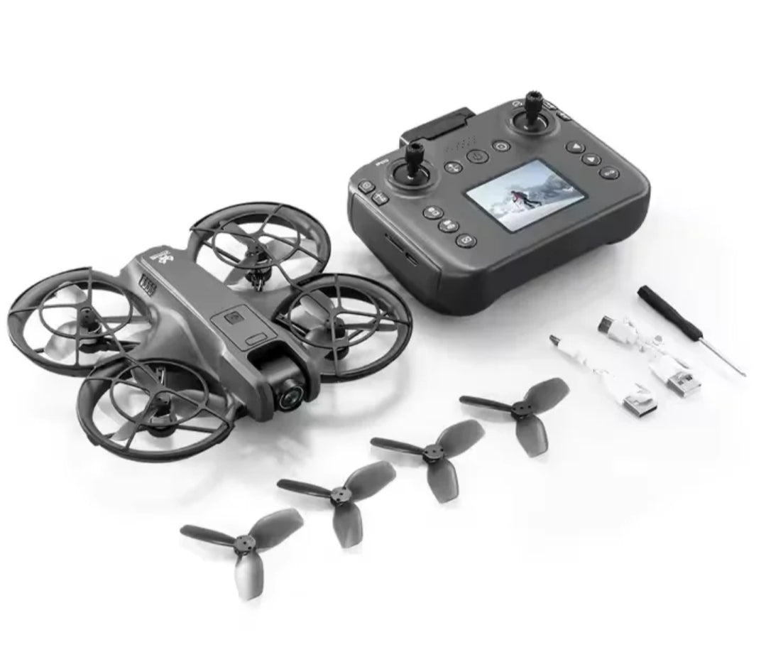 רחפן עם מצלמה ומסך בשלט