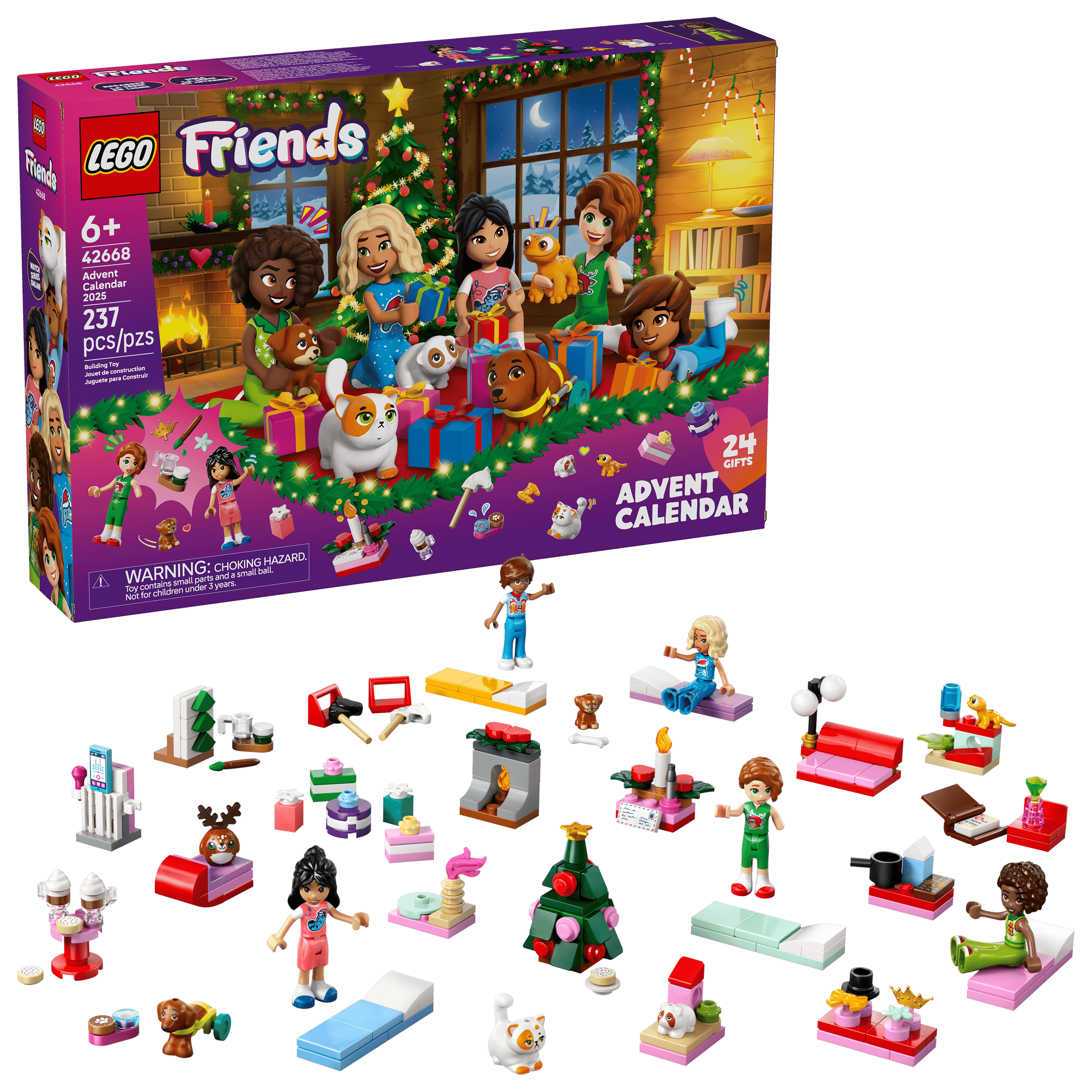 לגו 42668 פרנדס לוח הפתעות חגיגי