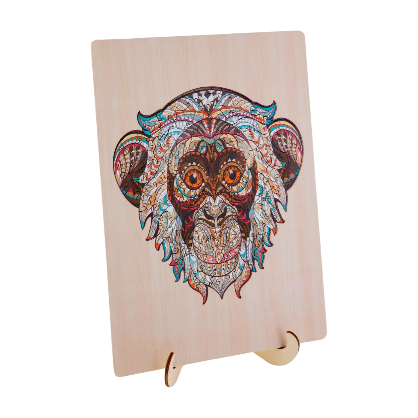 פאזל עץ עם מעמד צורות מיוחדות