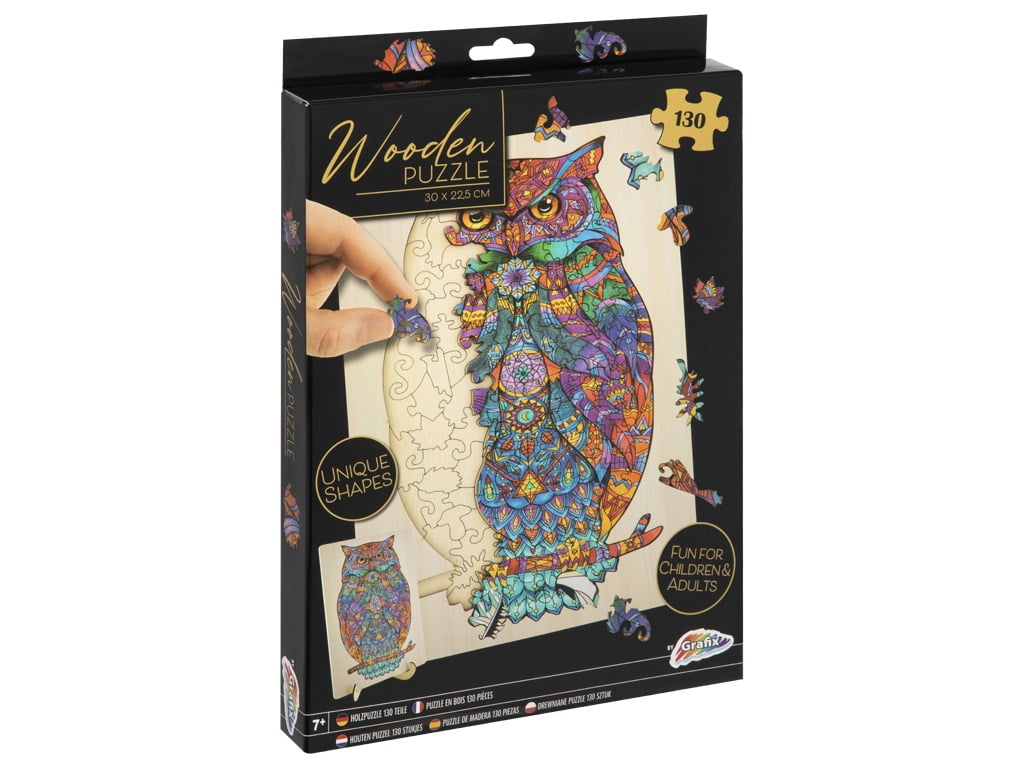 פאזל עץ עם מעמד צורות מיוחדות