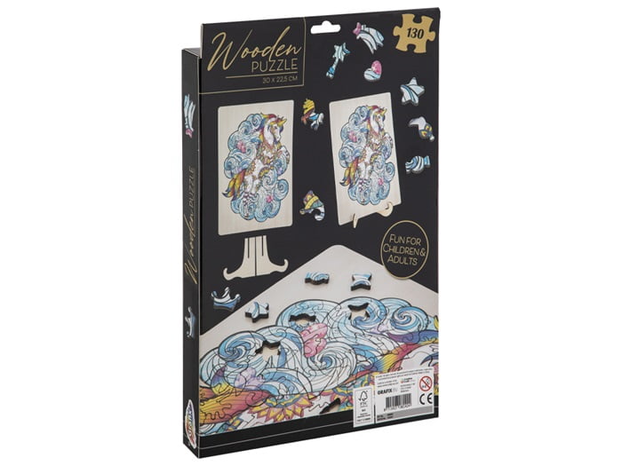 פאזל עץ עם מעמד צורות מיוחדות