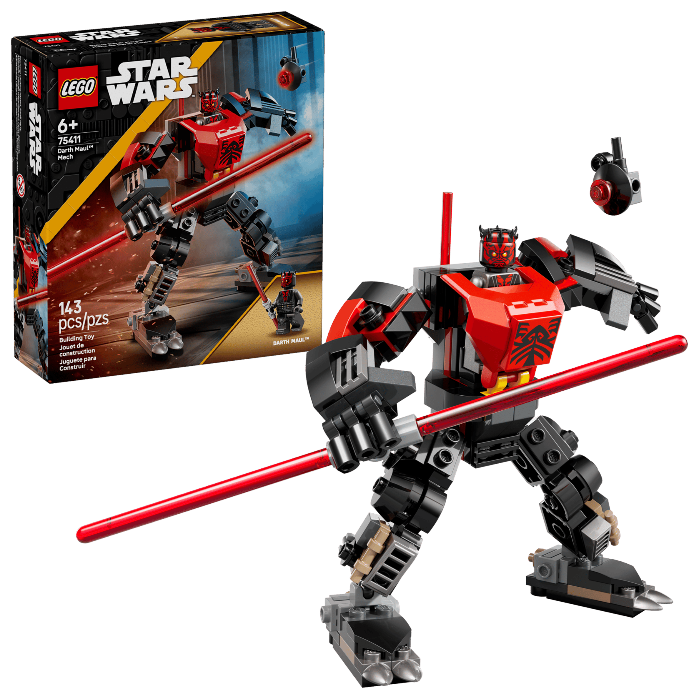 לגו 75411 סטאר וורס רובוט דארט מול