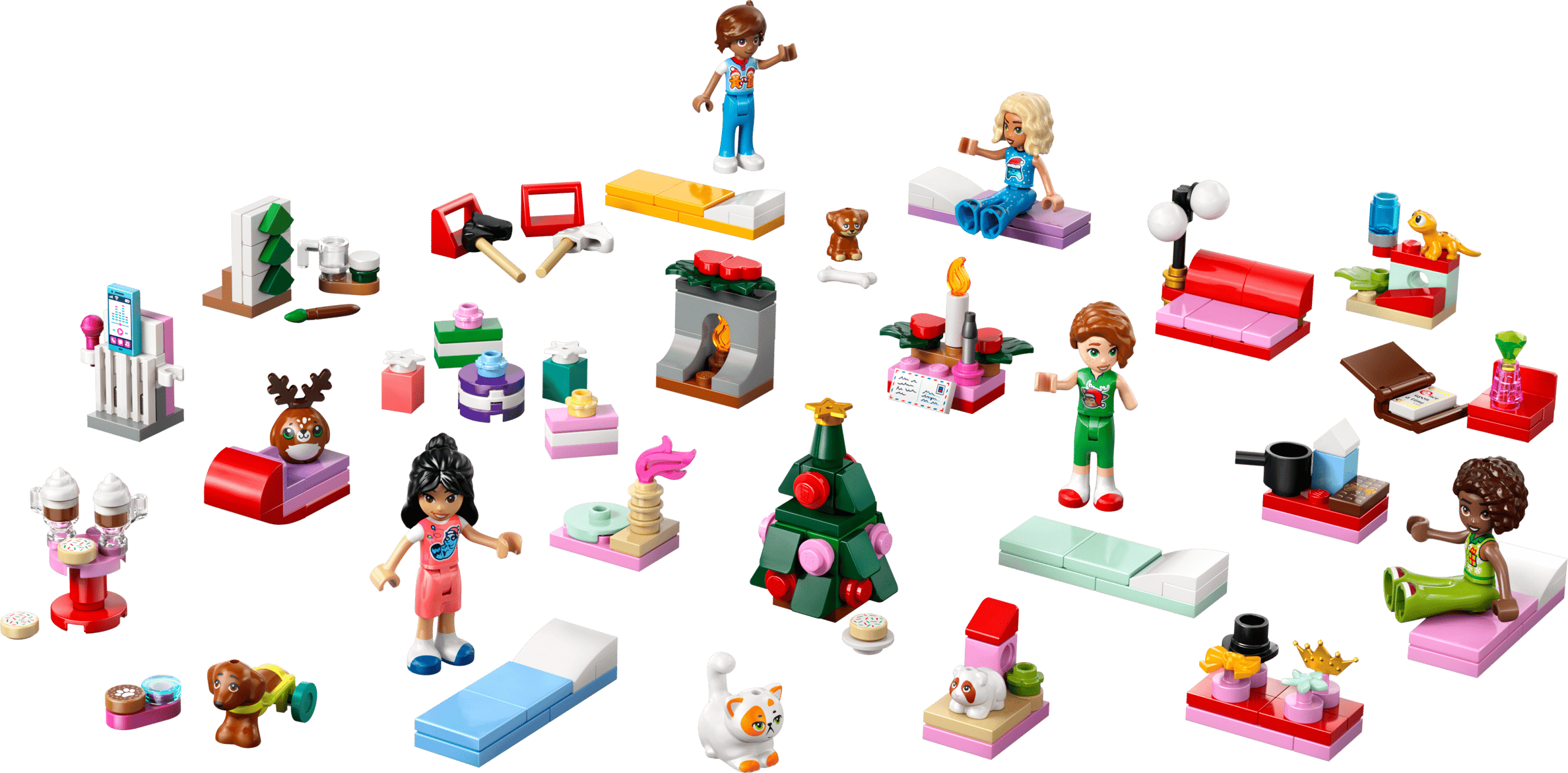 לגו 42668 פרנדס לוח הפתעות חגיגי