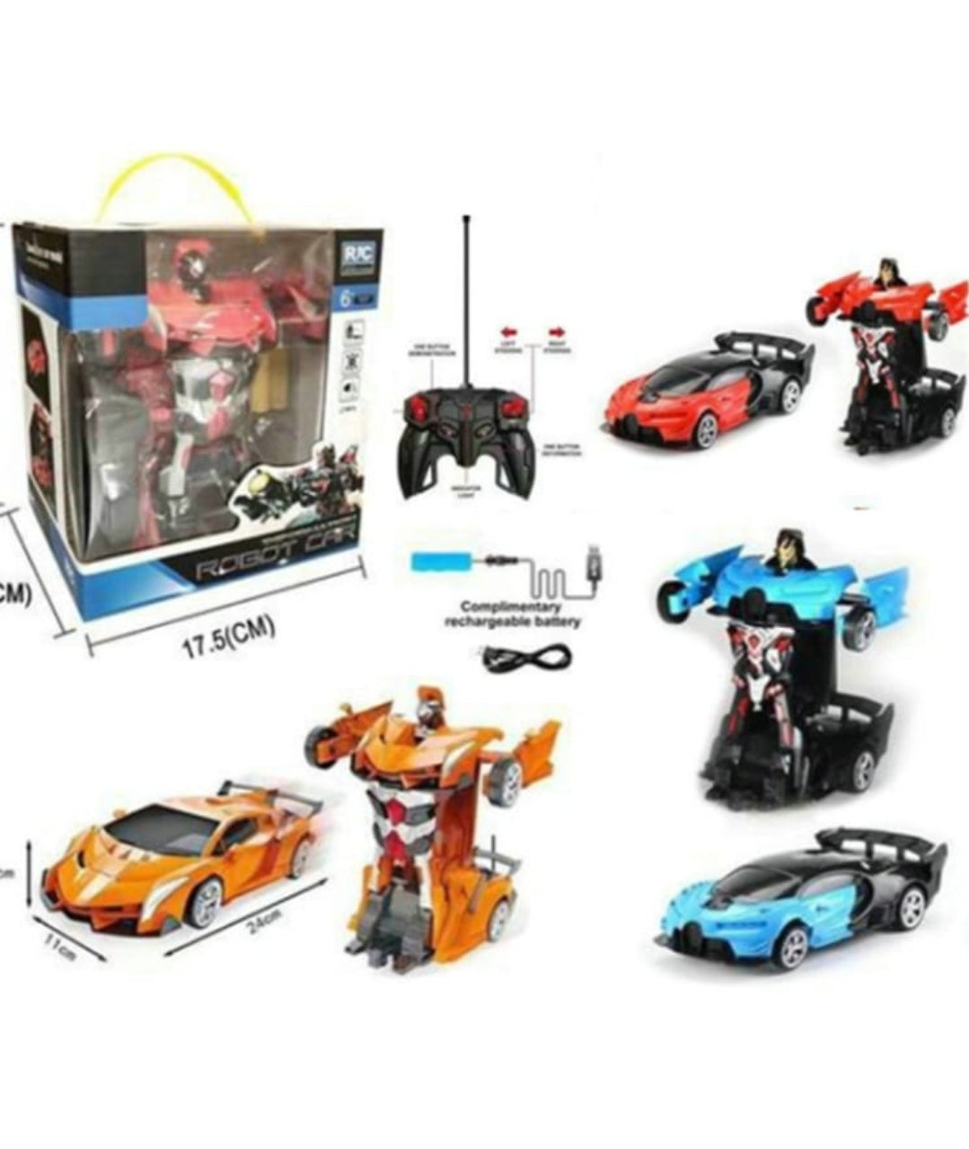 מכונית שלט נהפכת לרובוט רובוטריק