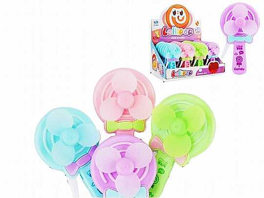 מאוורר ממתק לילדים בצורת סוכריה – צבע אקראי