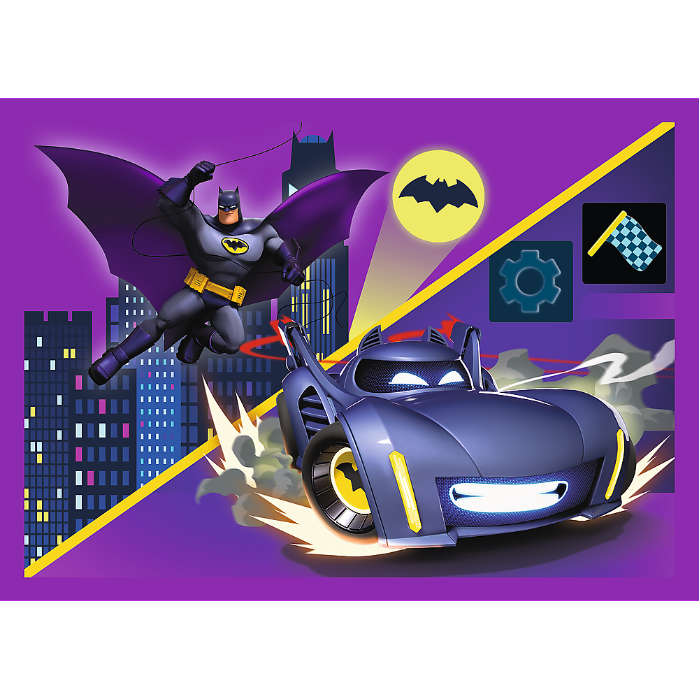 פאזל באטמן סט 4 פאזלים