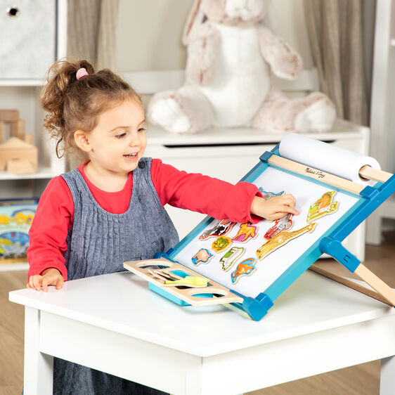 מליסה ודאג חיות מגנטיות מעץ