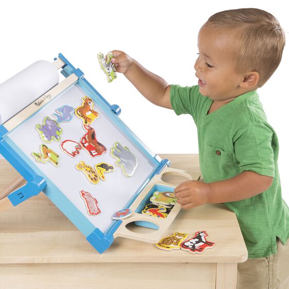 מליסה ודאג חיות מגנטיות מעץ