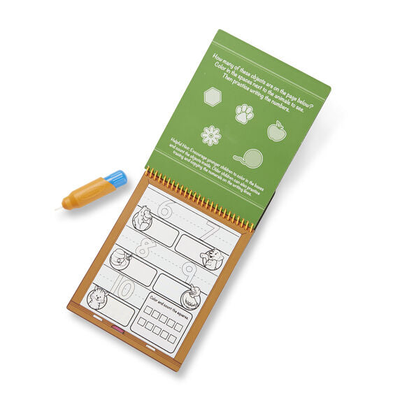 מליסה ודאג חוברת טוש המים מספרים