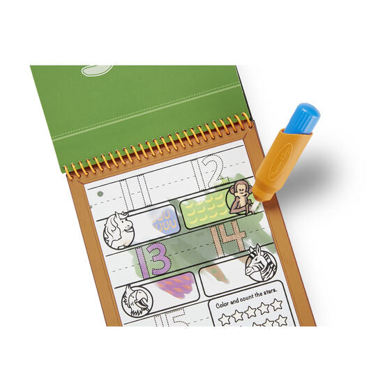 מליסה ודאג חוברת טוש המים מספרים