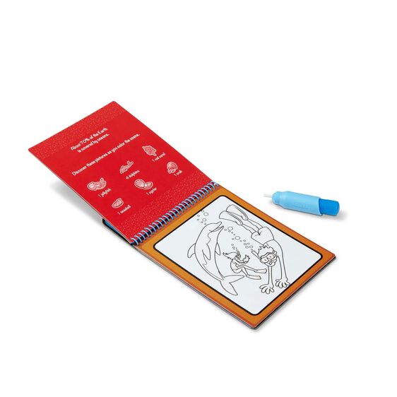 מליסה ודאג חוברת טוש המים הרפתקאות