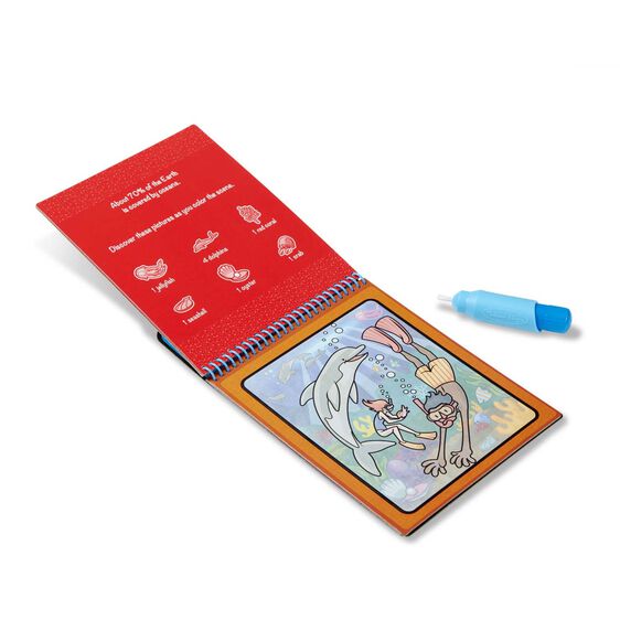 מליסה ודאג חוברת טוש המים הרפתקאות