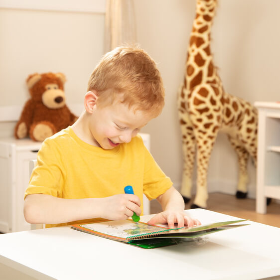 מליסה ודאג חוברת טוש המים ג'ונגל