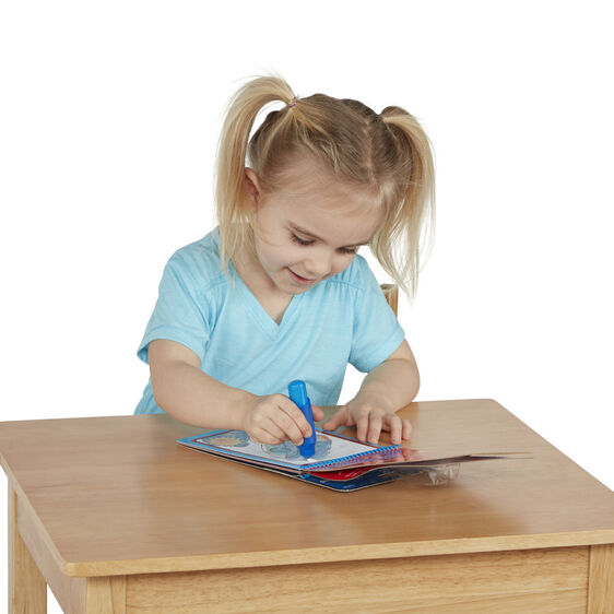 מליסה ודאג חוברת טוש המים חלל