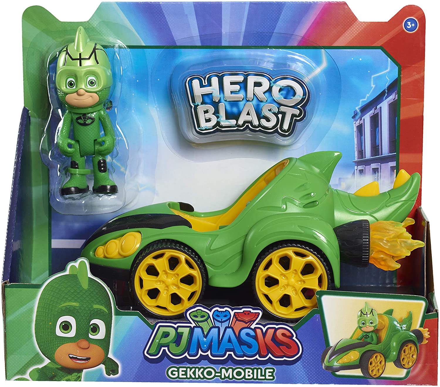 כוח פיג'יי מכונית מירוץ טורבו גקו מוביל - zrizi toys