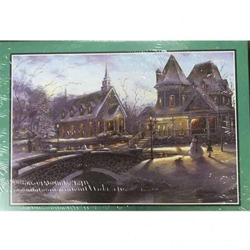 פאזל 1000 חלקים בית מושלג-zrizi toys