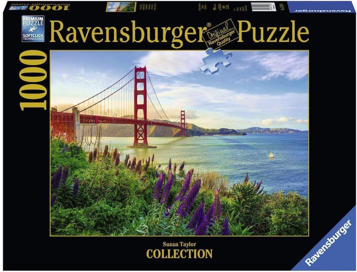 פאזל 1000 חלקים גשר הזהב-zrizi toys