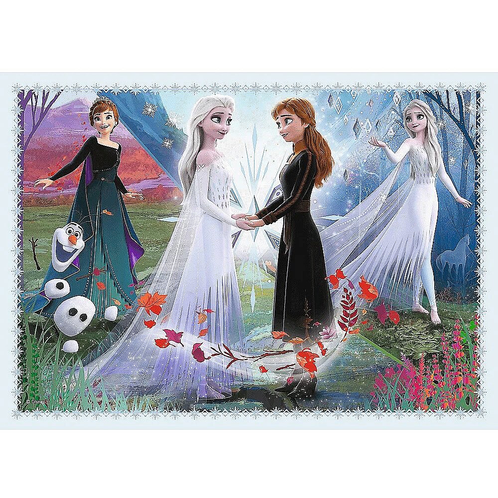 פאזל פרוזן סט 4 פאזלים