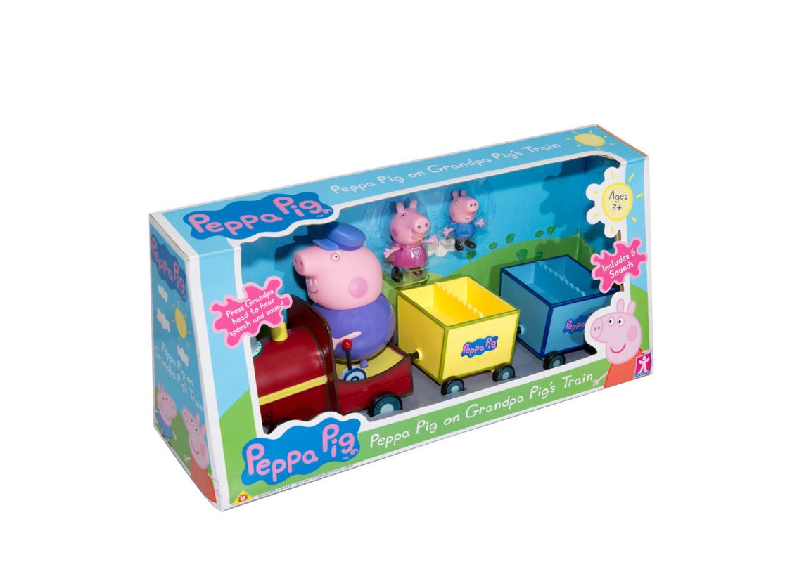 פפה פיג הרכבת וסבא